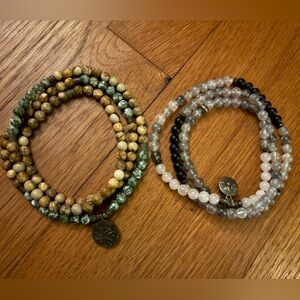 Crystal Energy Jewelry - Rose Quartz & Jade